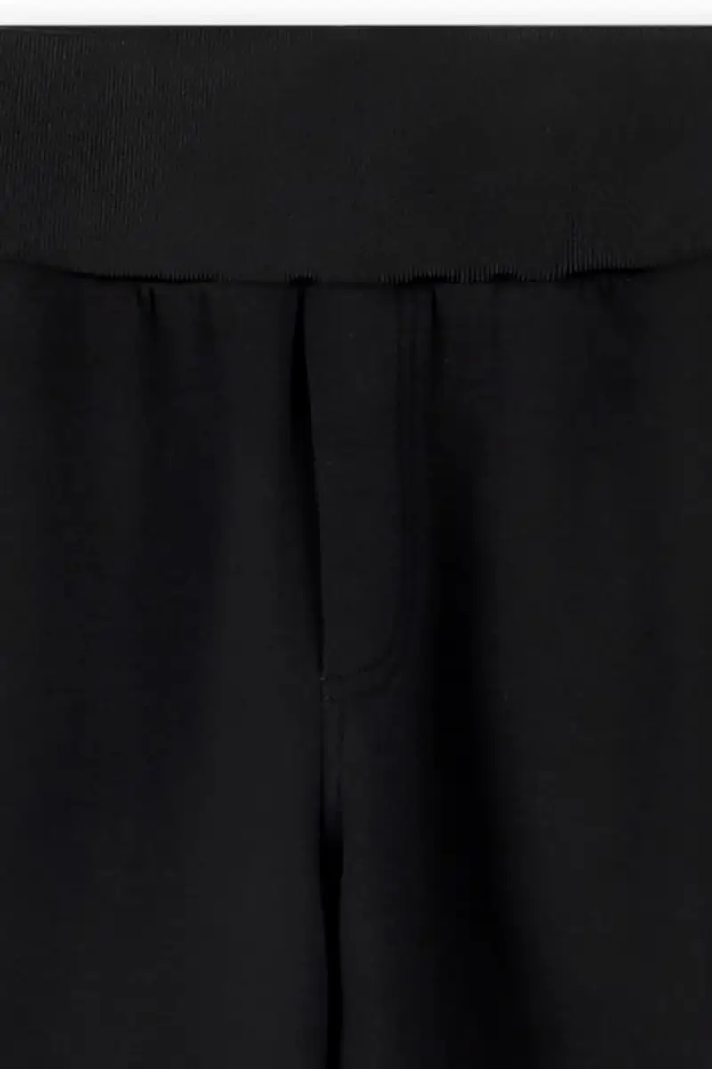 pantaloni tuta bambino/a colore nero con applicazione Z30597 miniatura 4