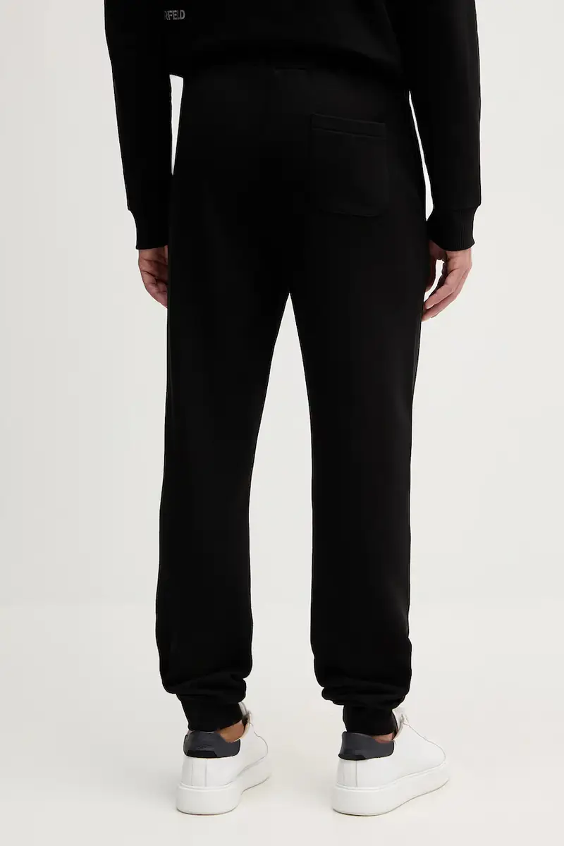 pantaloni tuta di cotone uomo colore nero 554917.705401 miniatura 3