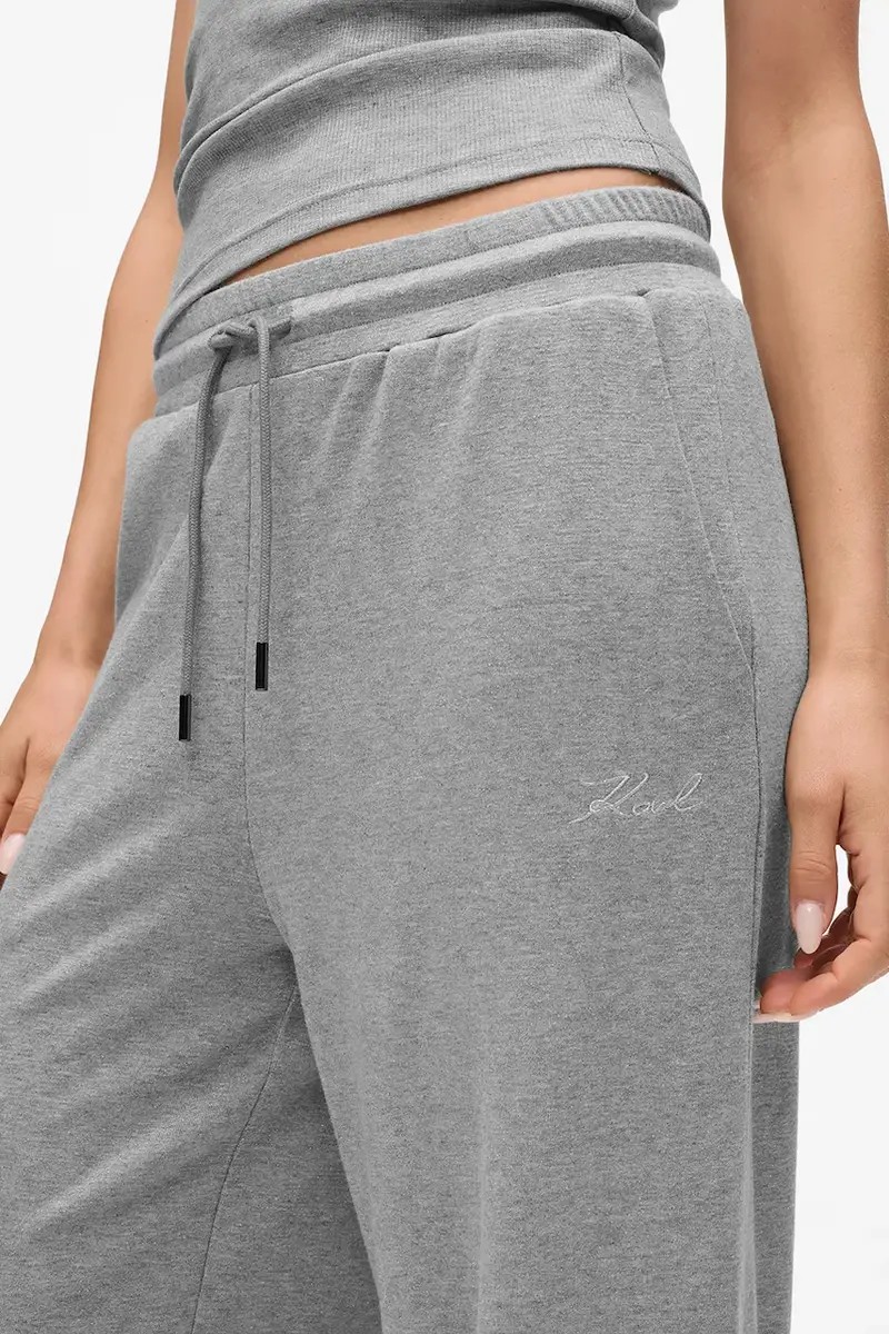 pantaloni tuta donna colore grigio A4W44018 miniatura 3