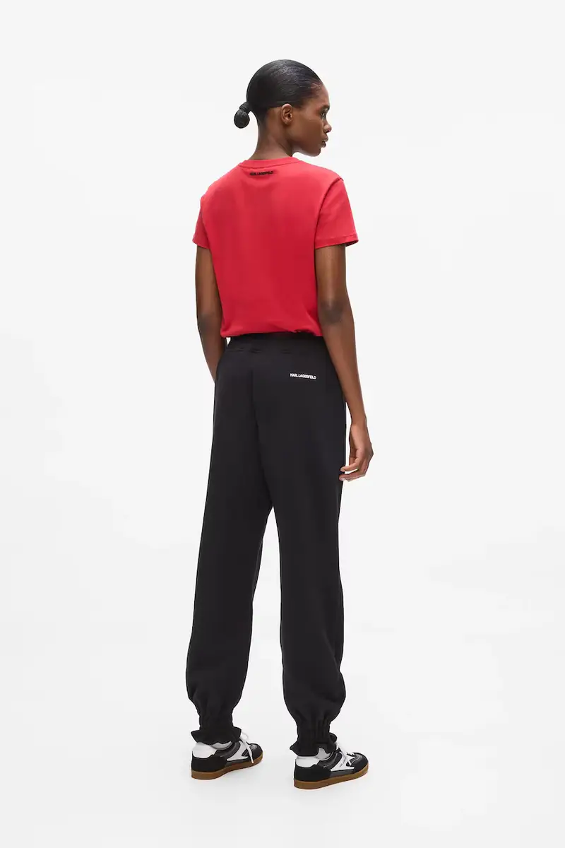 pantaloni tuta donna colore nero A4W10099 miniatura 2