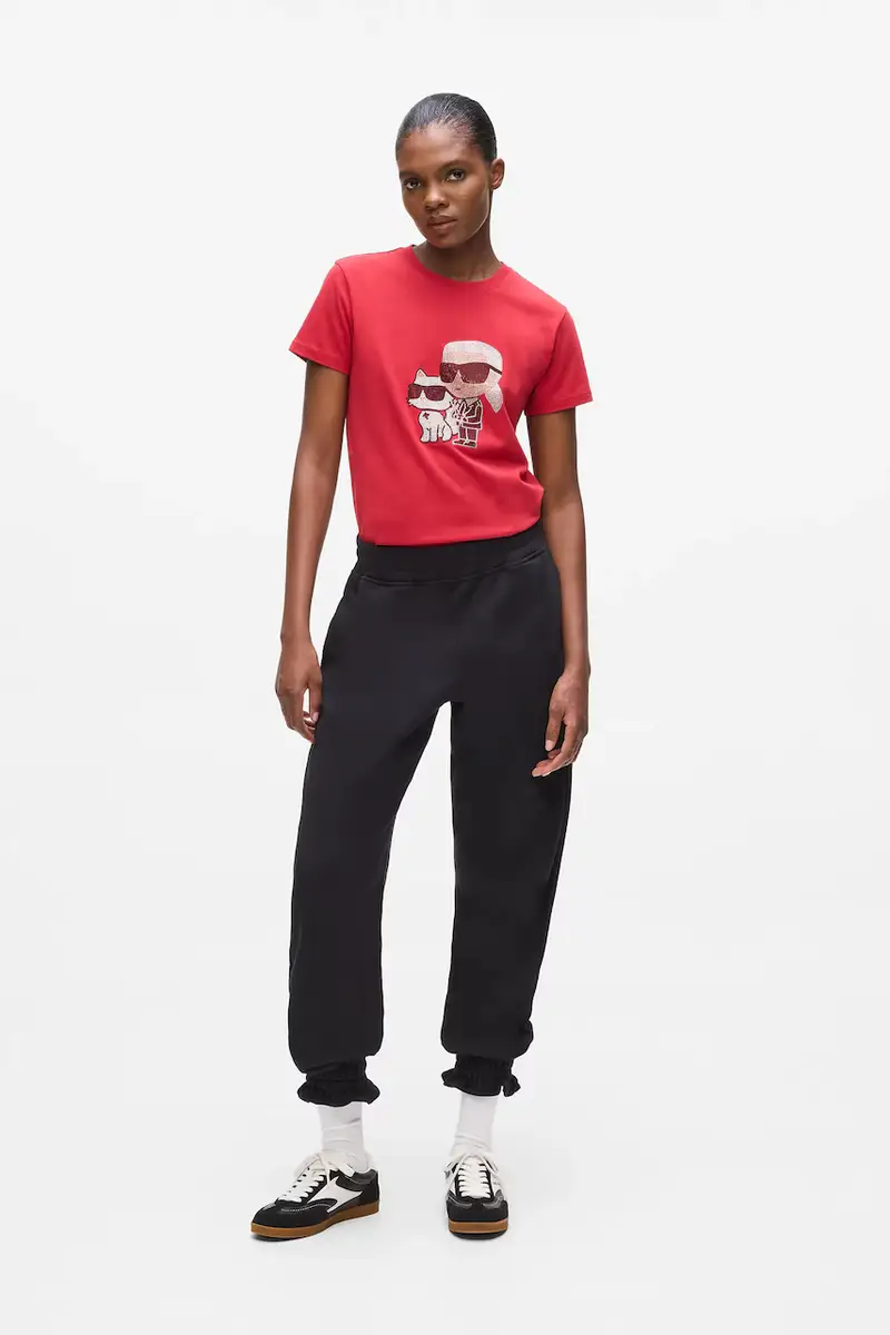 pantaloni tuta donna colore nero A4W10099