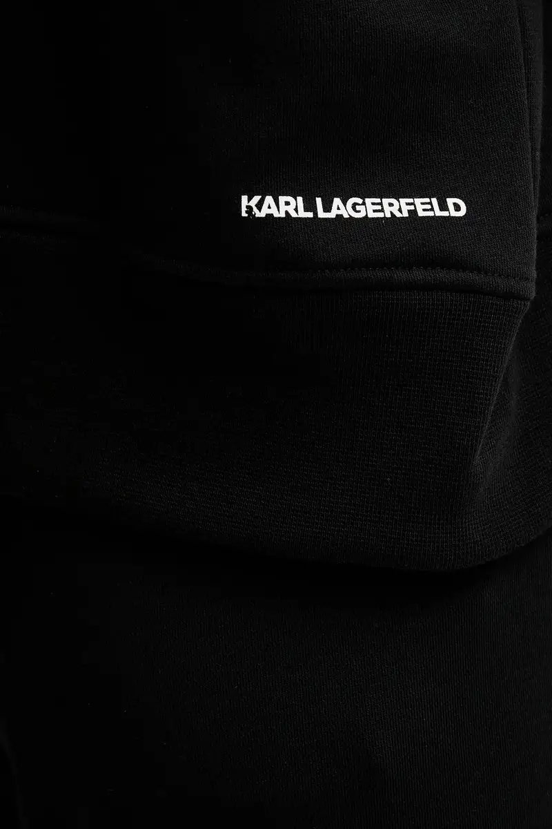 pantaloni tuta donna colore nero con applicazione A3W10009 miniatura 5