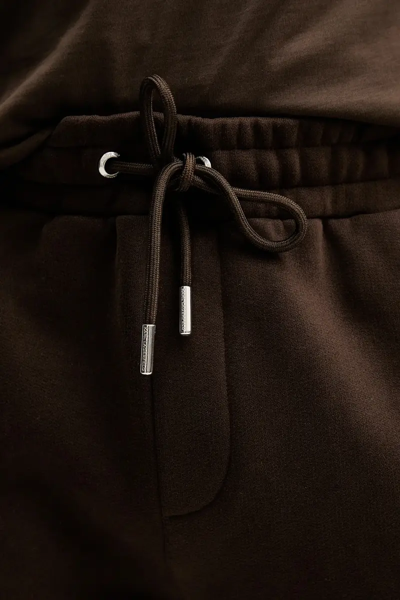 pantaloni tuta uomo colore marrone 554908.705013 miniatura 4