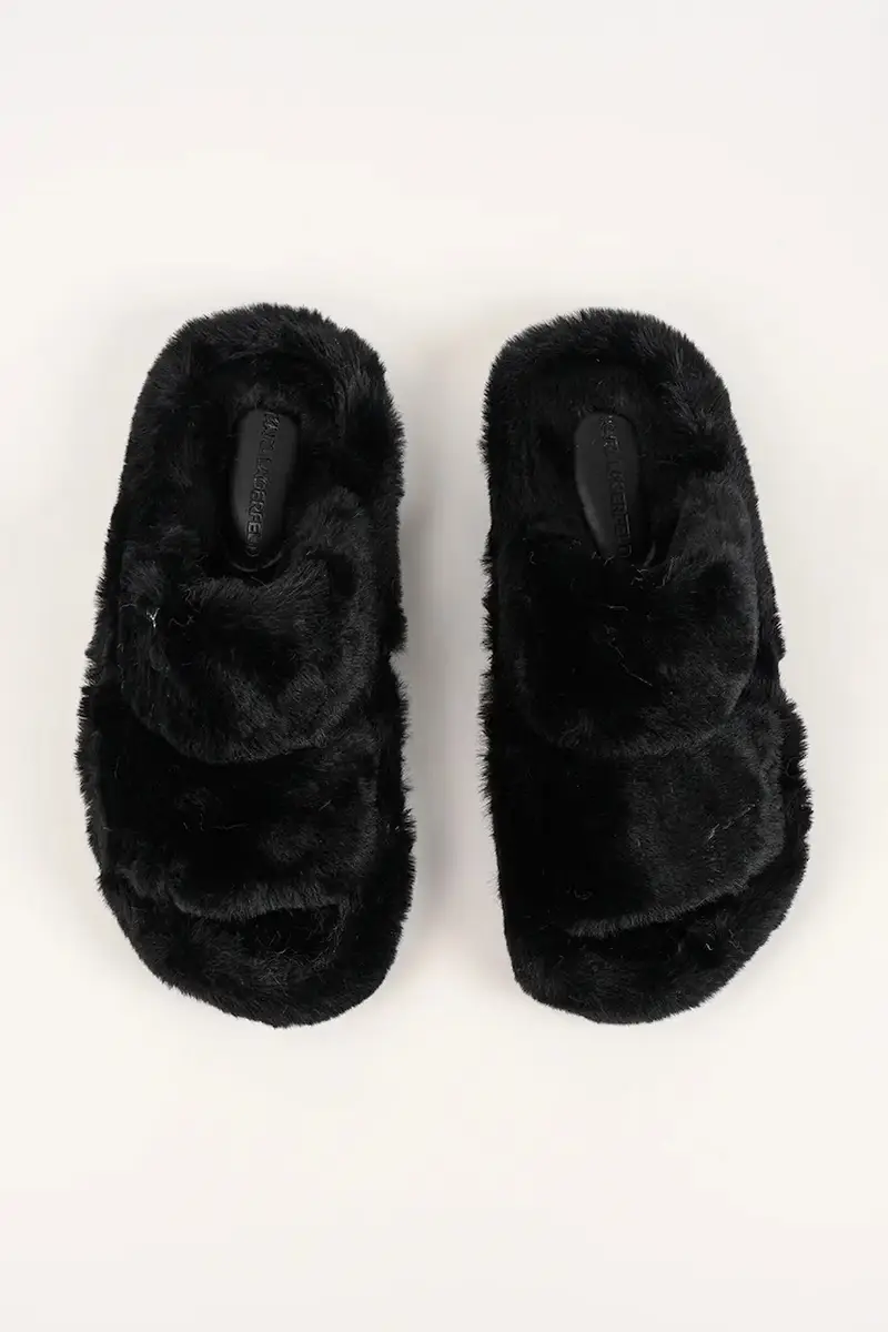 Karl Lagerfeld Pantofole Nero 3776746 miniatura 4