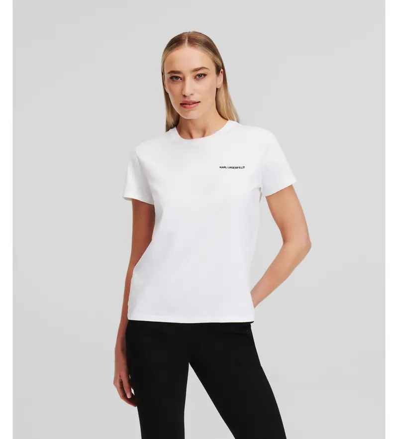 Karl Lagerfeld T-shirt Donna Bianco 4142926