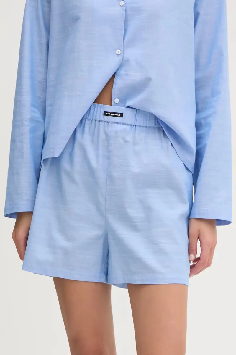 pigama in lana colore blu A1W45004 miniatura 3