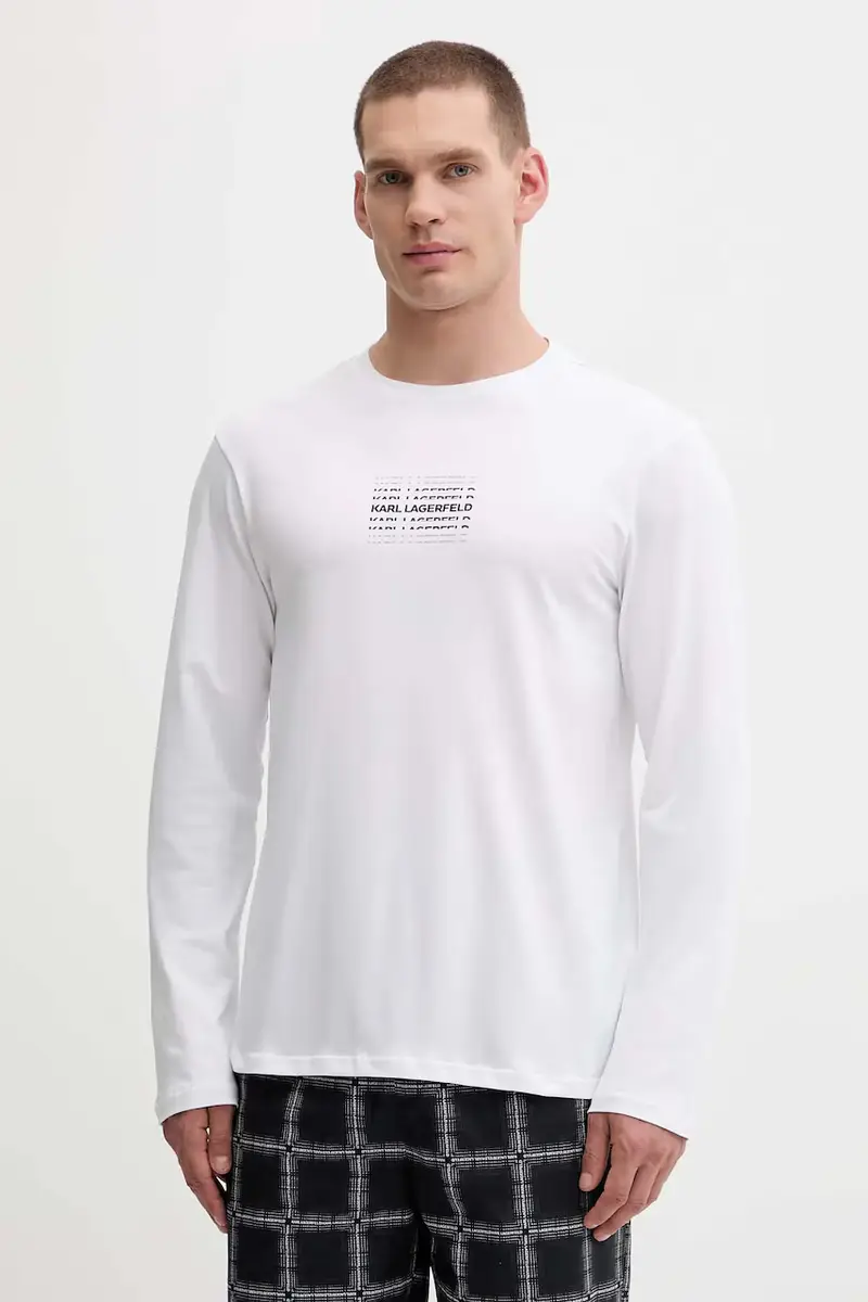 pigiama uomo colore bianco A4M45001 miniatura 2