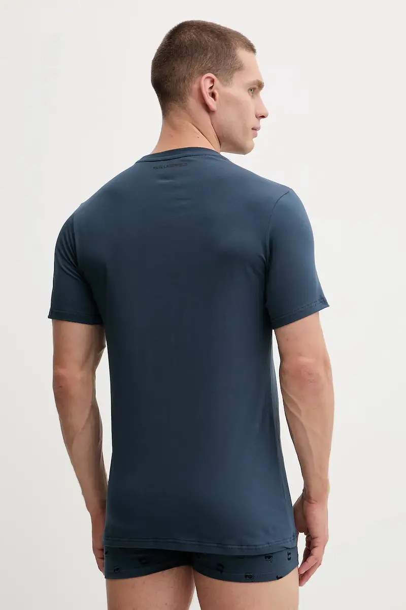 pigiama uomo colore blu navy A4M45008 miniatura 4