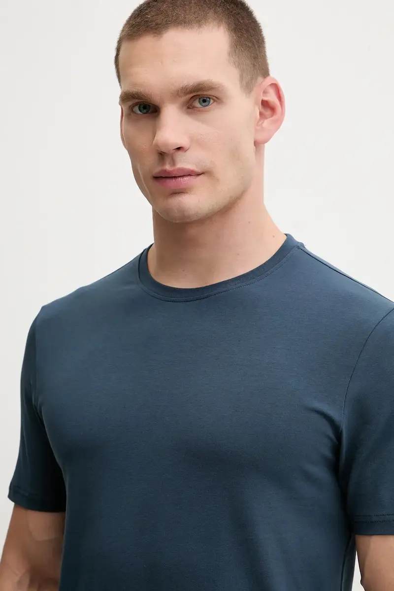 pigiama uomo colore blu navy A4M45008 miniatura 5