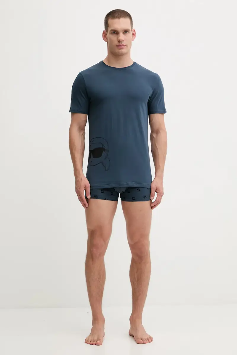 pigiama uomo colore blu navy A4M45008