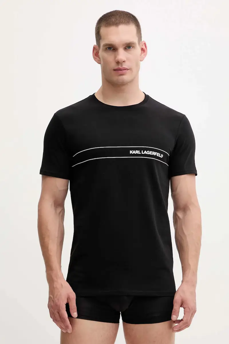 pigiama uomo colore nero A4M45007 miniatura 2