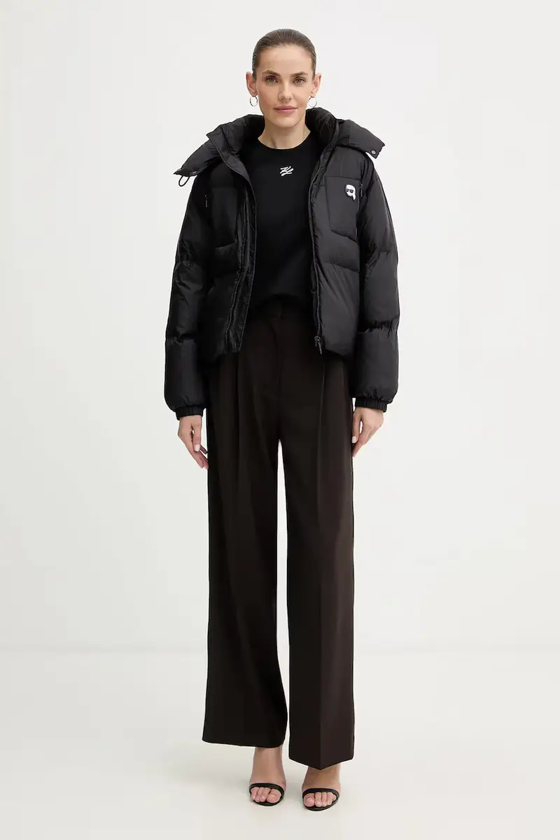 piumino colore nero A3W15020 miniatura 2