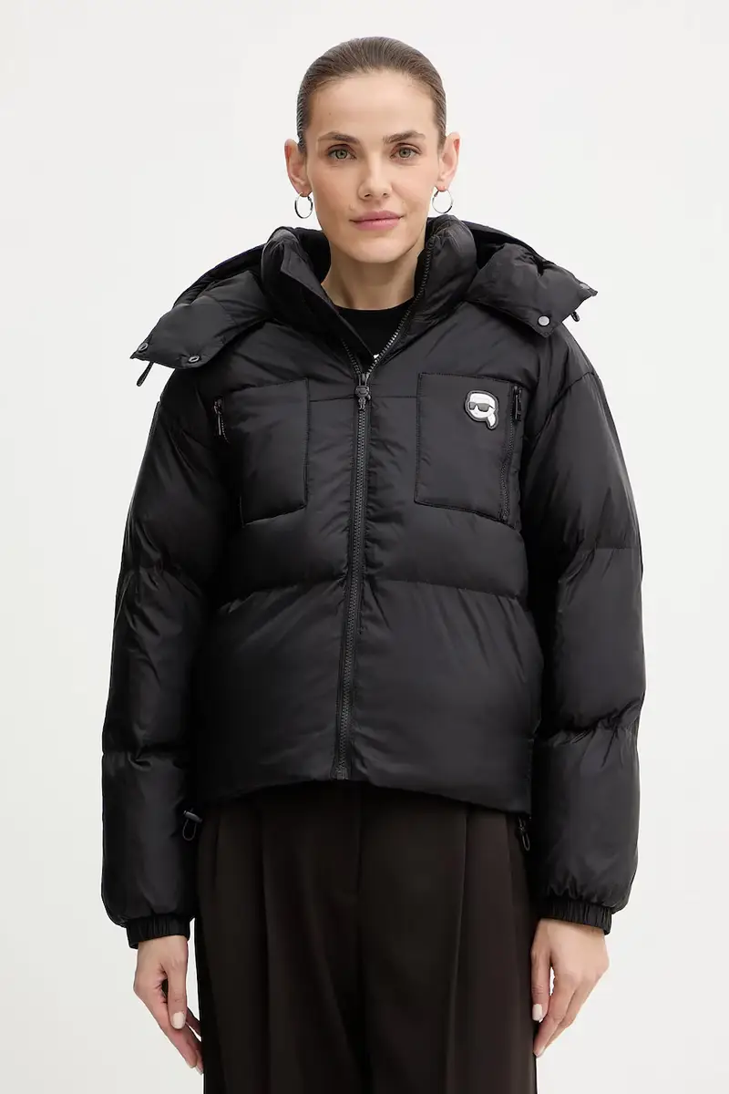 piumino colore nero A3W15020