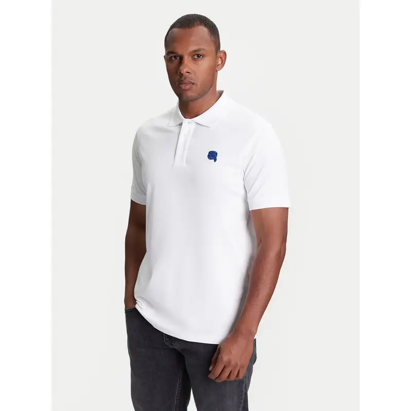 Karl Lagerfeld Polo Bianco 3899935