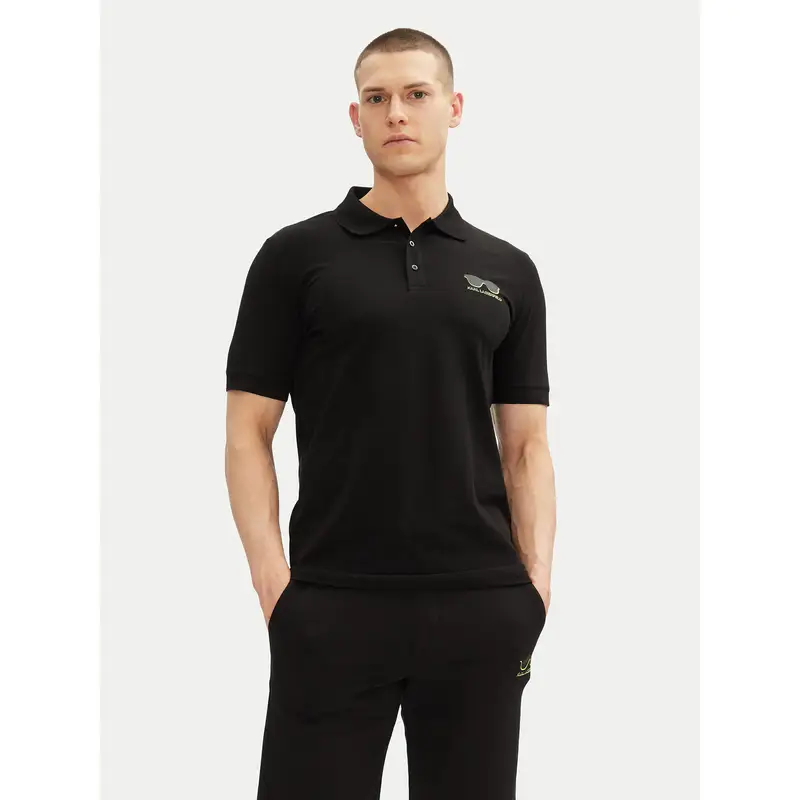 Karl Lagerfeld Polo Nero 3223027