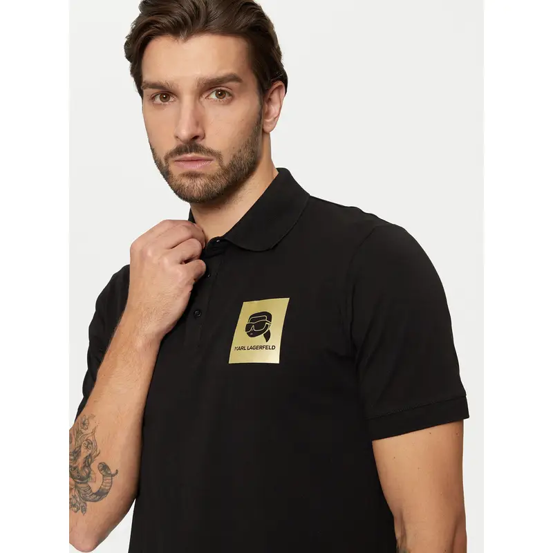 Karl Lagerfeld Polo Nero 3211695