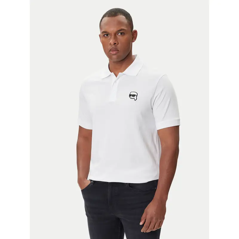 Karl Lagerfeld Polo Bianco 3223038