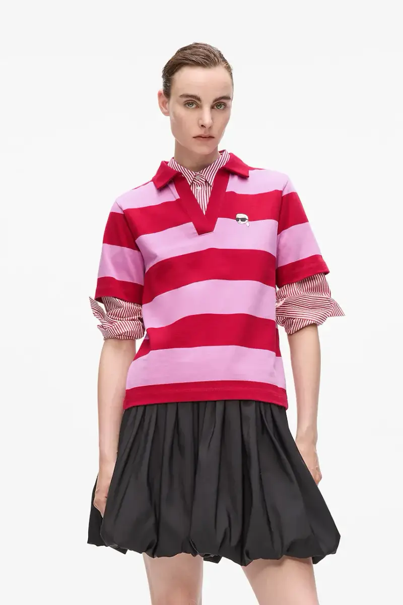 Karl Lagerfeld Polo Donna Rosa 3276388