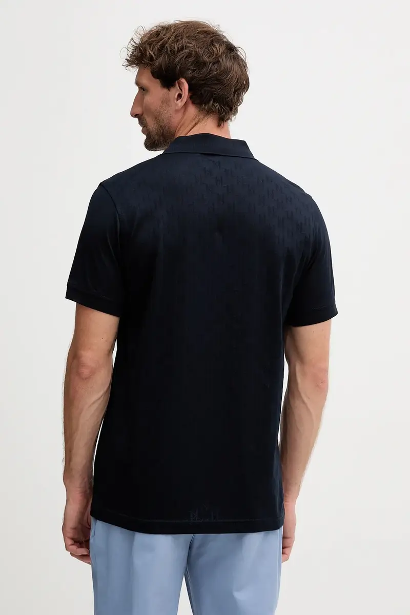 Karl Lagerfeld Polo Uomo Blu 3134006 miniatura 3