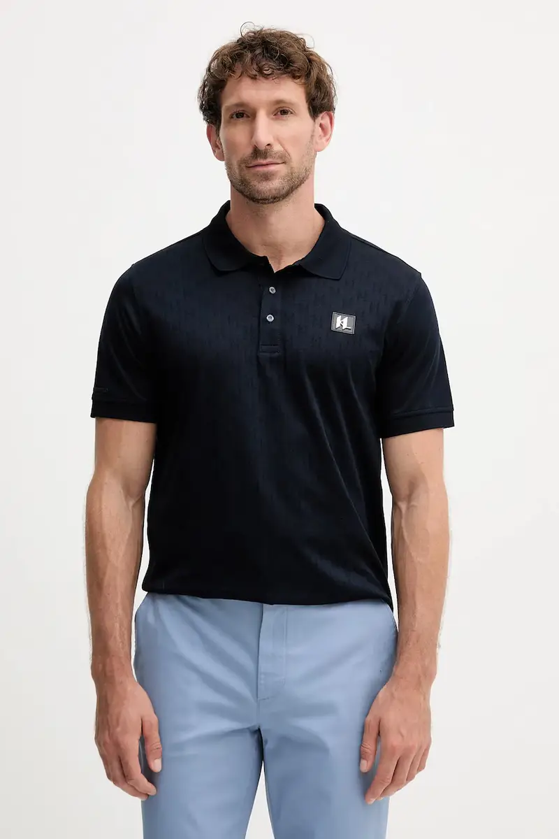 Karl Lagerfeld Polo Uomo Blu 3134006