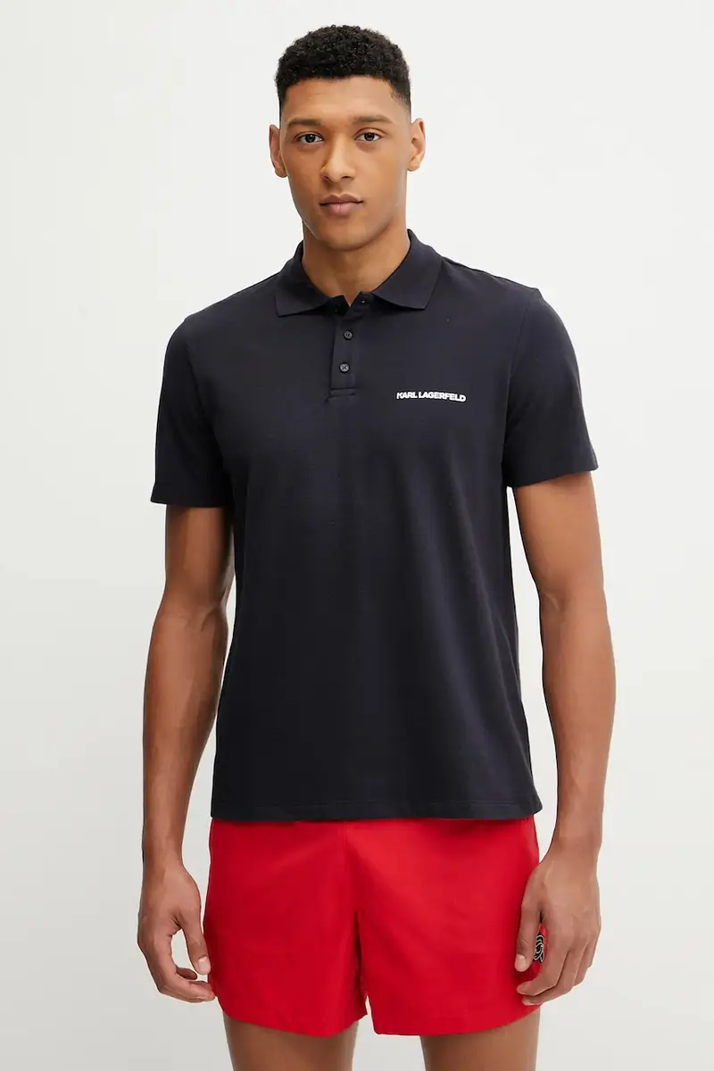 Karl Lagerfeld Polo Uomo Blu 2221312
