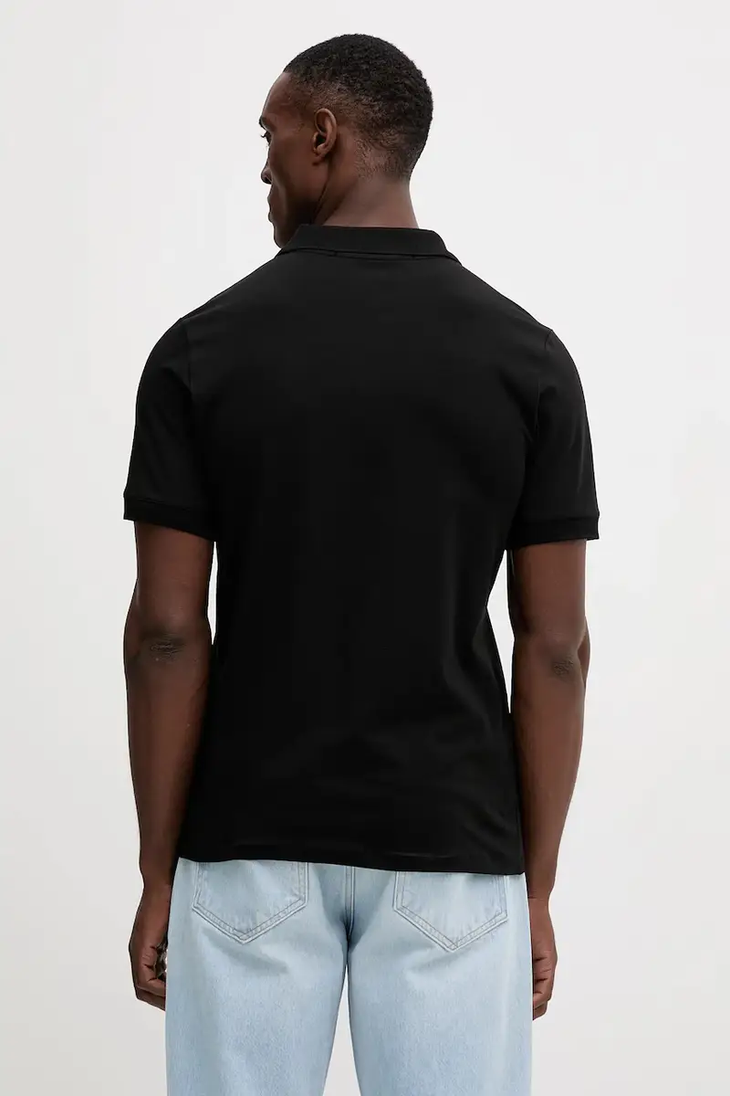 Karl Lagerfeld Polo Uomo Nero 3777502 miniatura 3