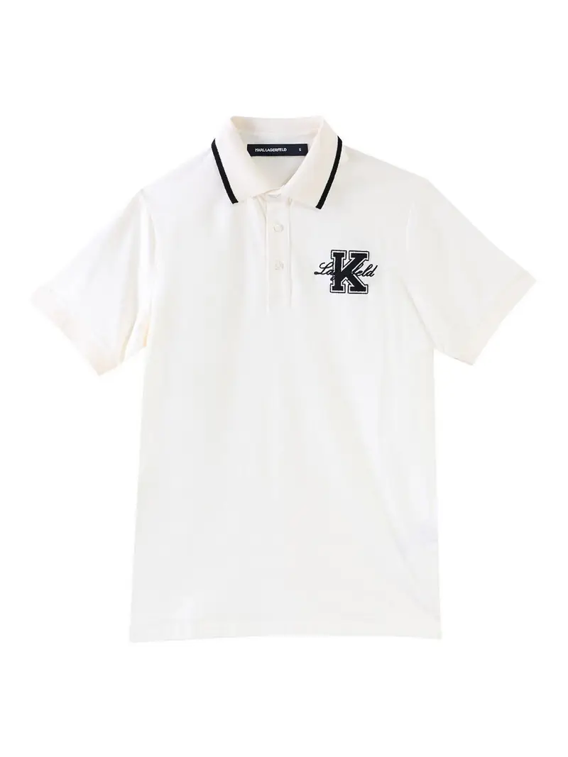 Karl Lagerfeld Polo Crema 3283327