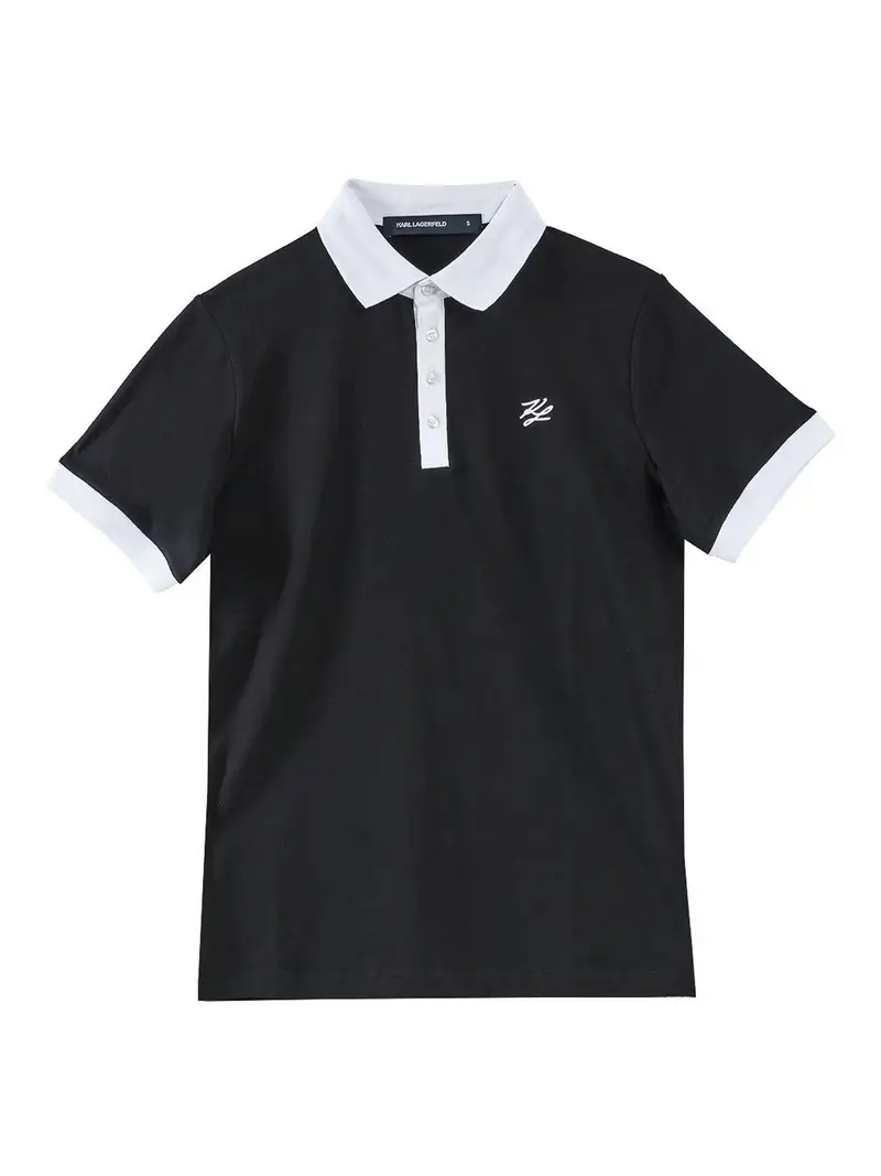 Karl Lagerfeld Polo Nero 3345121