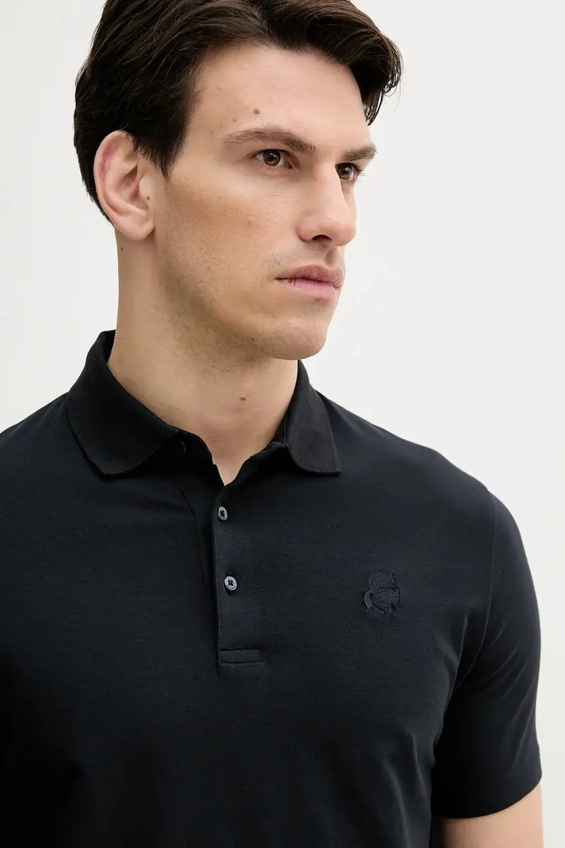 Karl Lagerfeld Polo Uomo Blu 2982681 miniatura 4