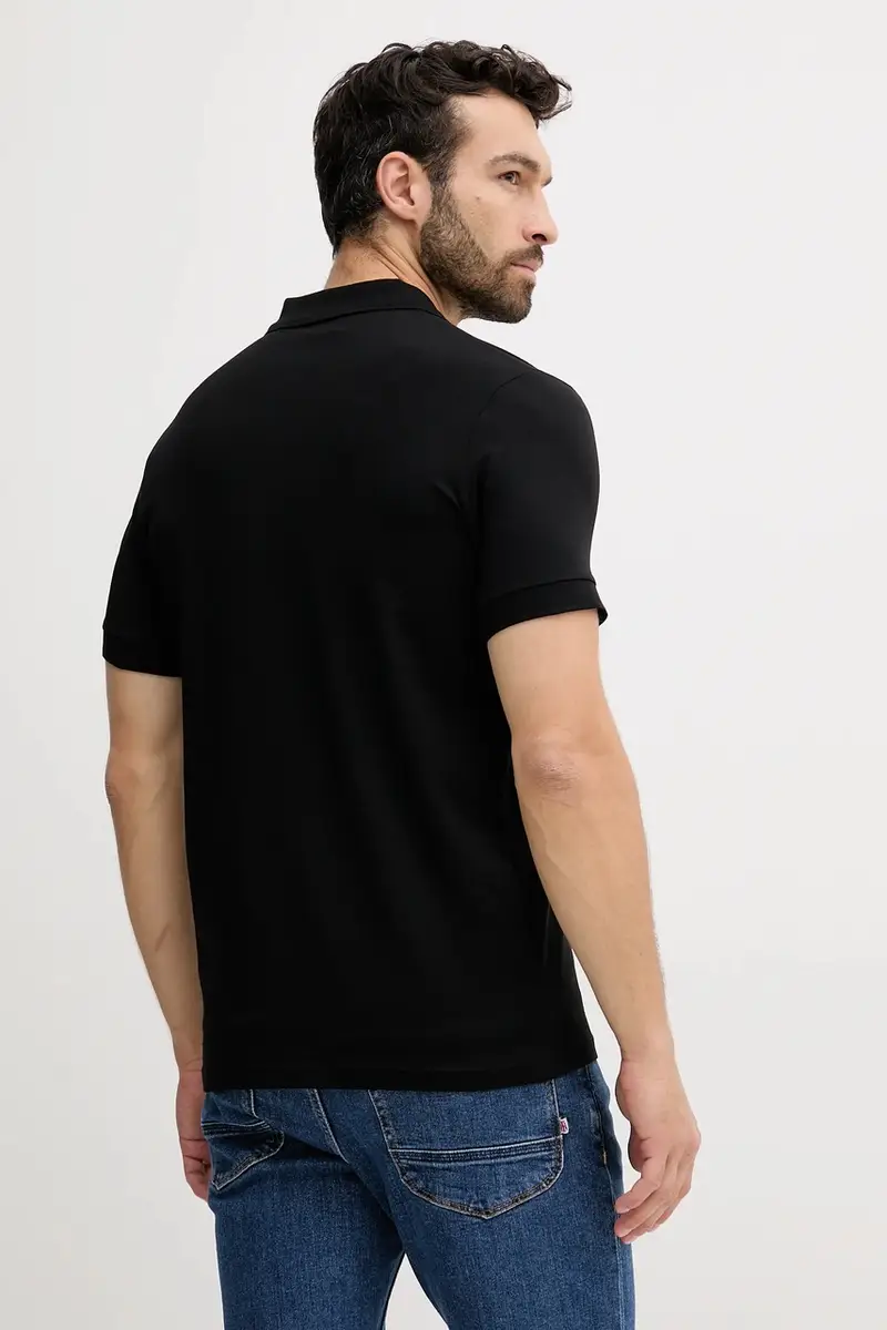Karl Lagerfeld Polo Uomo Nero 3151550 miniatura 3