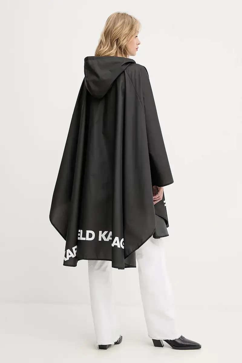 poncho donna colore nero A3W50105 miniatura 3