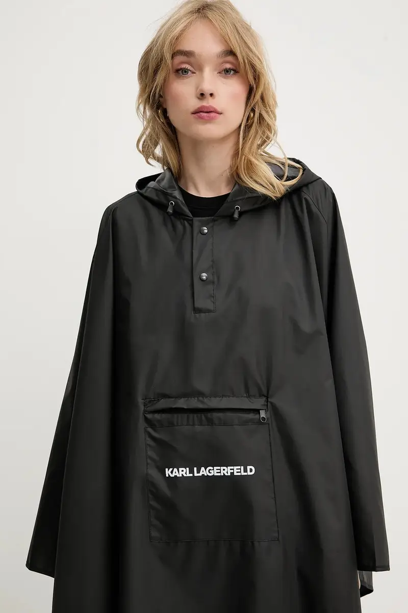 poncho donna colore nero A3W50105 miniatura 5