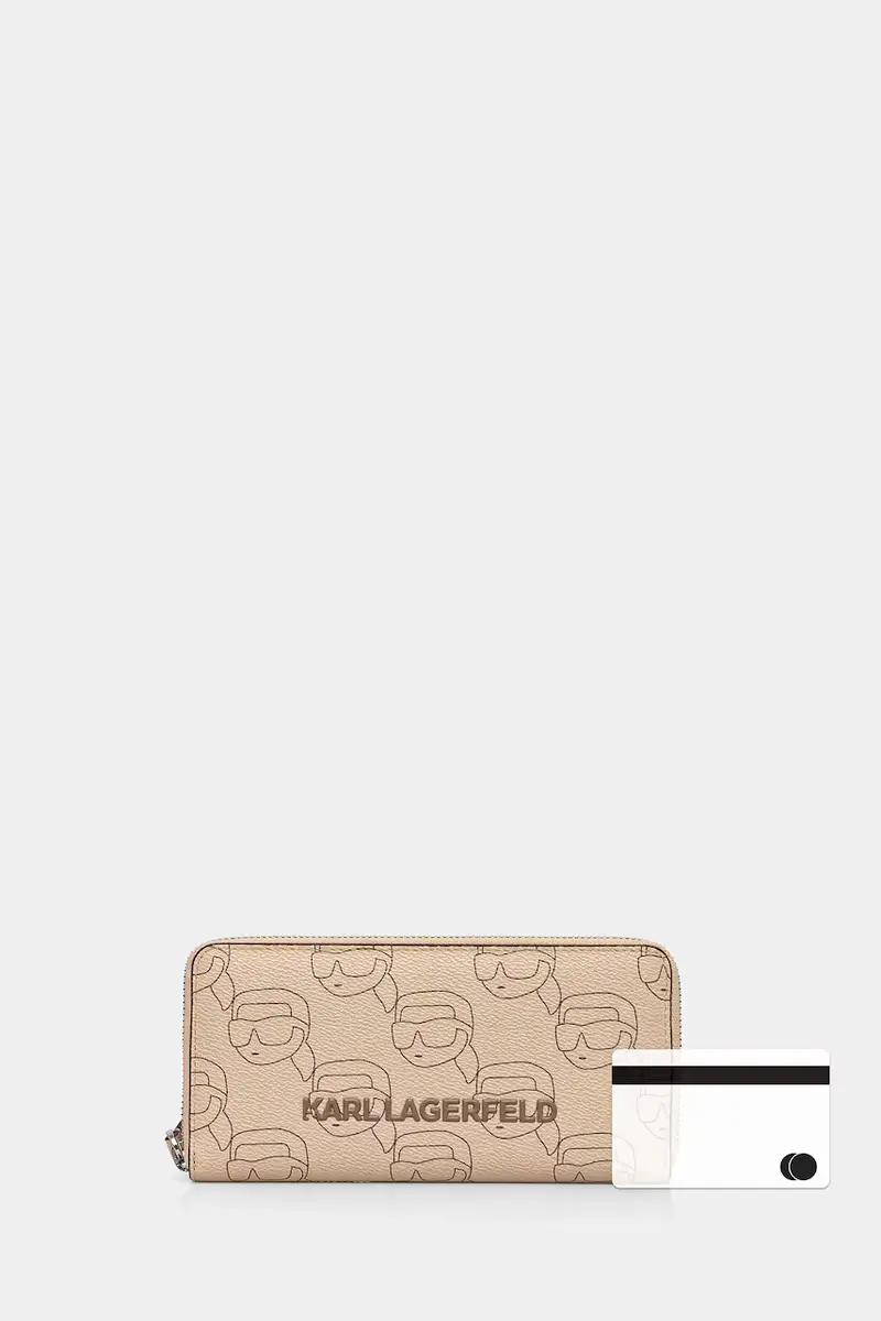 portafoglio donna colore beige A1W32044 miniatura 5