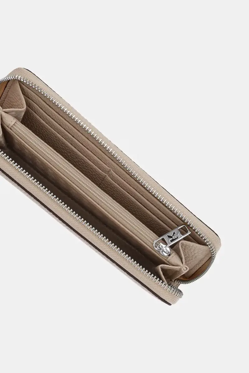 portafoglio donna colore beige A1W32124 miniatura 3