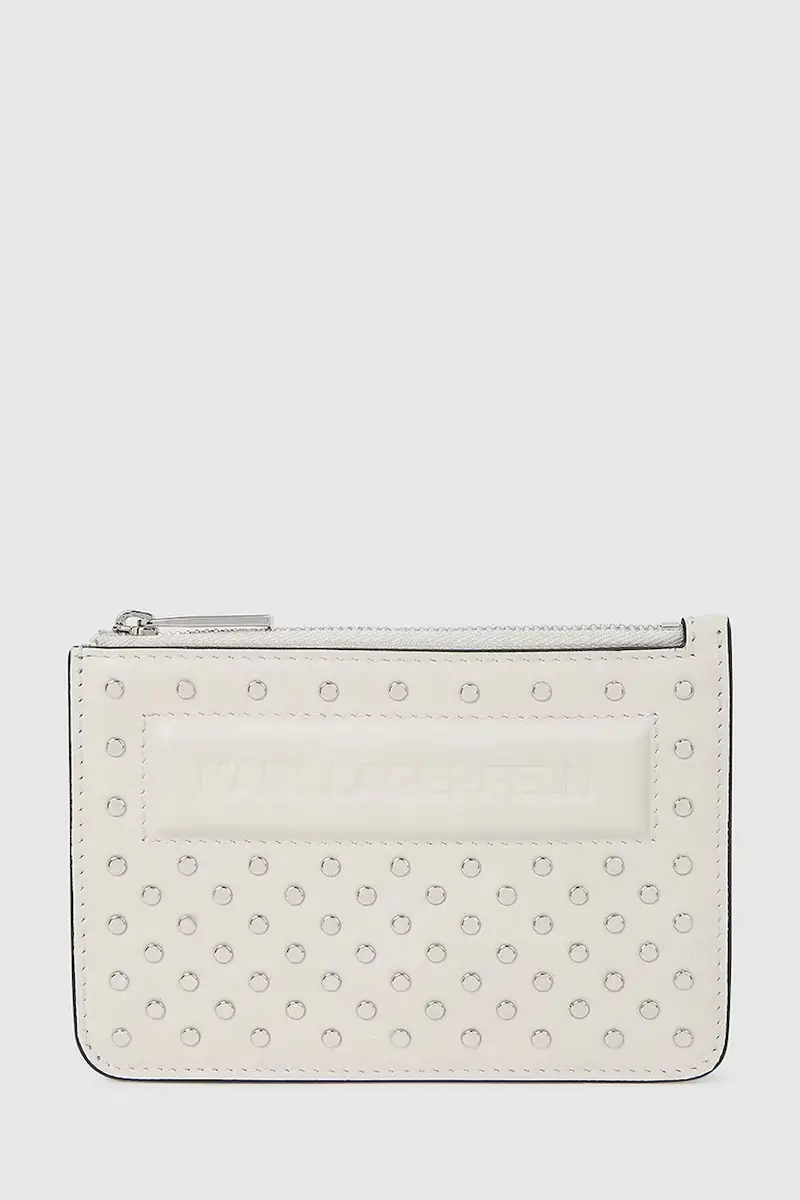 portafoglio in pelle donna colore beige A4W32028