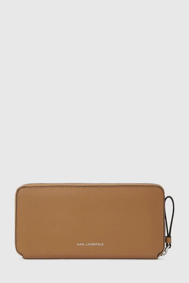 portafoglio in pelle donna colore nero A2W32034 Marrone miniatura 2