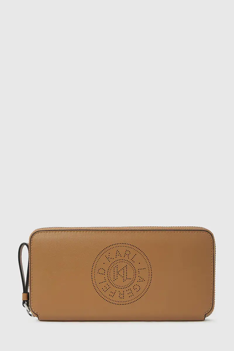 portafoglio in pelle donna colore nero A2W32034 Marrone