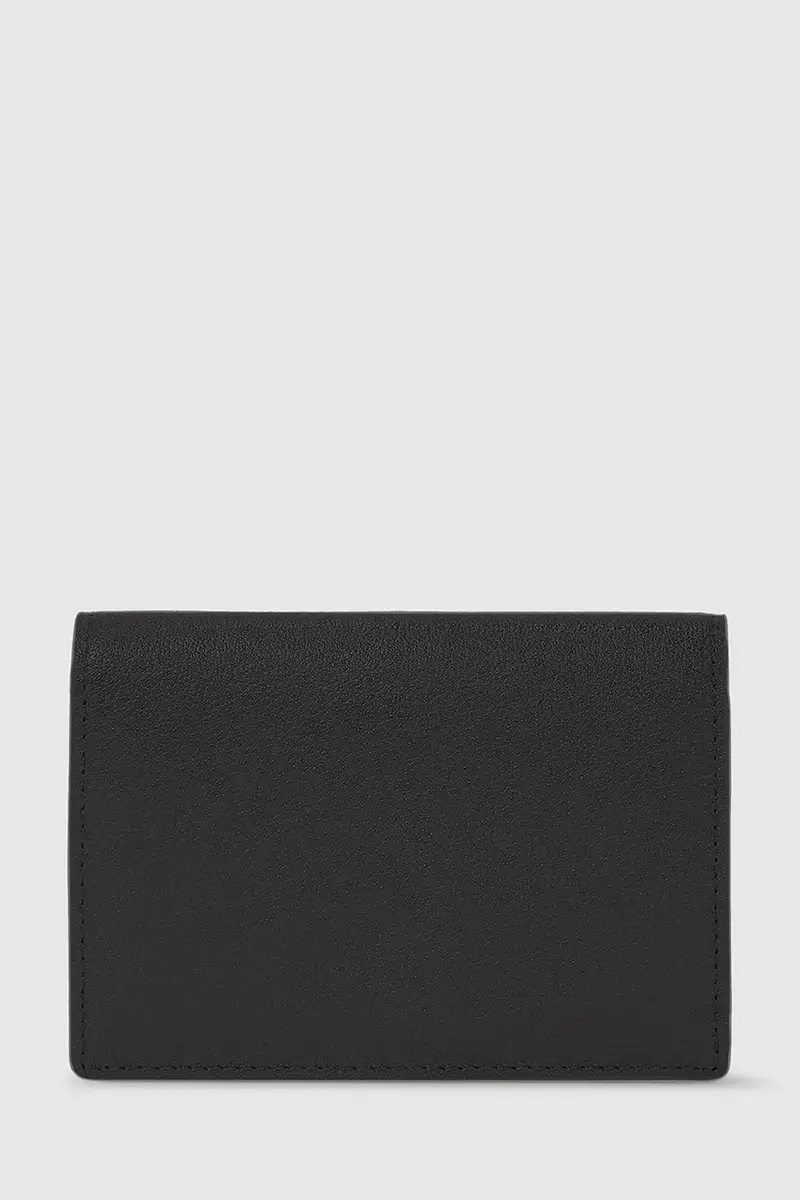 portafoglio in pelle donna colore nero A4W32018 miniatura 2