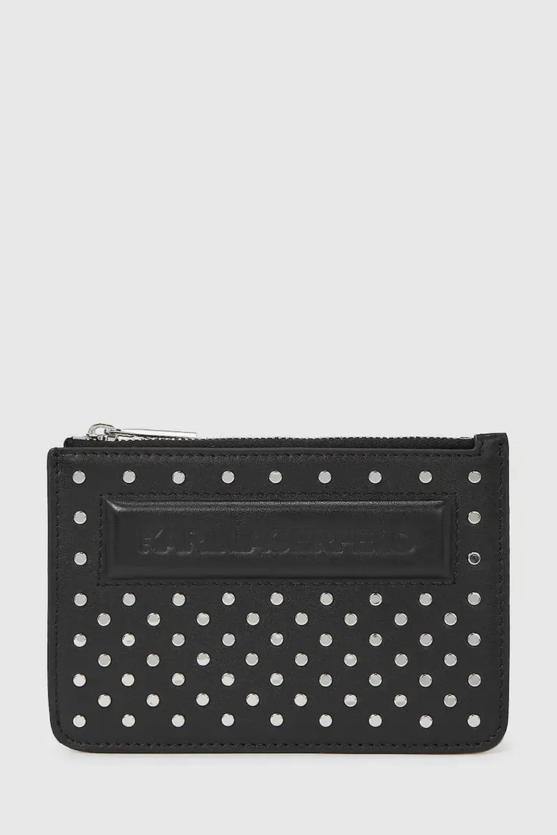 portafoglio in pelle donna colore nero A4W32028