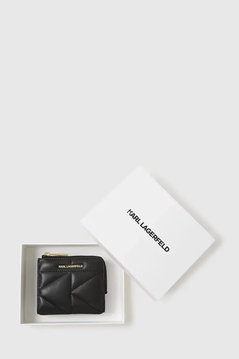 portafoglio in pelle donna colore nero A4W32039 miniatura 2