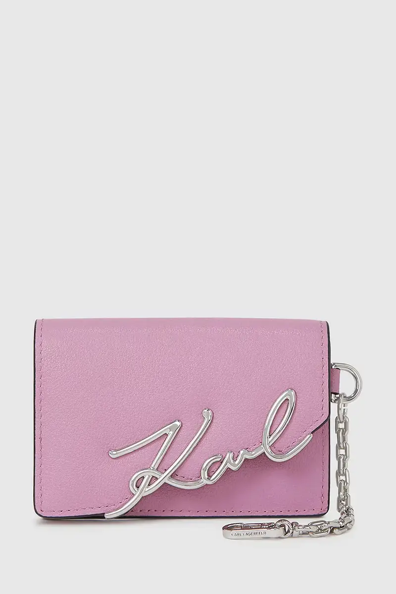 portafoglio in pelle donna colore rosa A4W32019