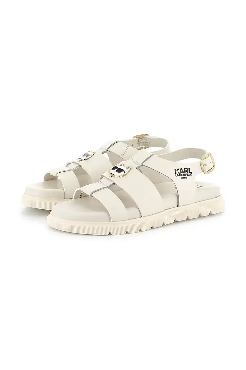 sandali in pelle bambino/a colore beige Z30372