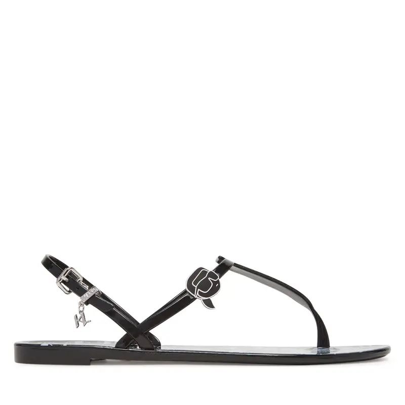Sandali KARL LAGERFELD Jelly KL80002G Nero