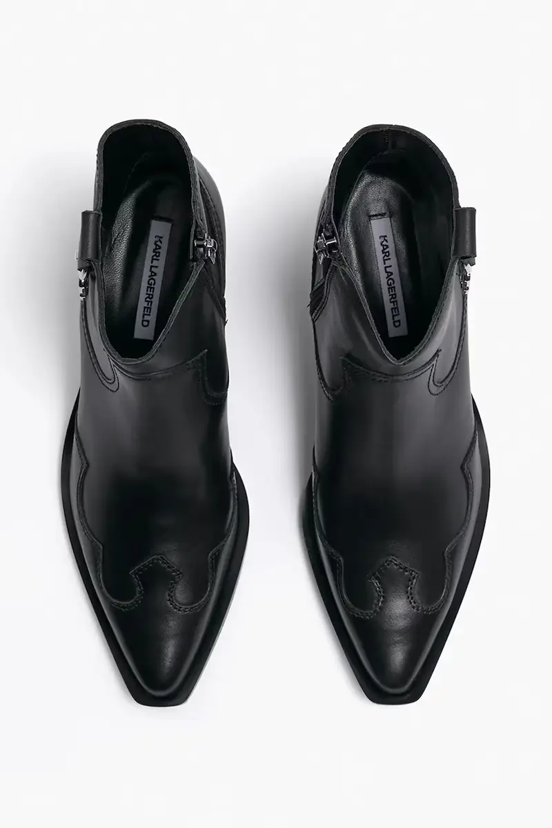 scarpe da cowboy KANSAS NFT donna colore nero KL33265 miniatura 4