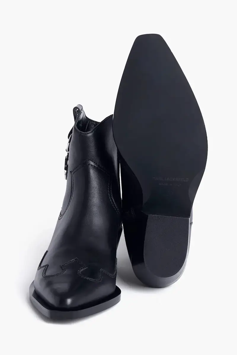 scarpe da cowboy KANSAS NFT donna colore nero KL33265 miniatura 5