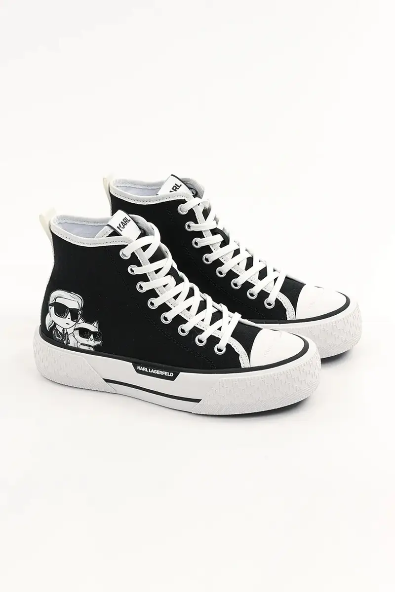 Karl Lagerfeld Scarpe da ginnastica Nero 3336462 miniatura 2