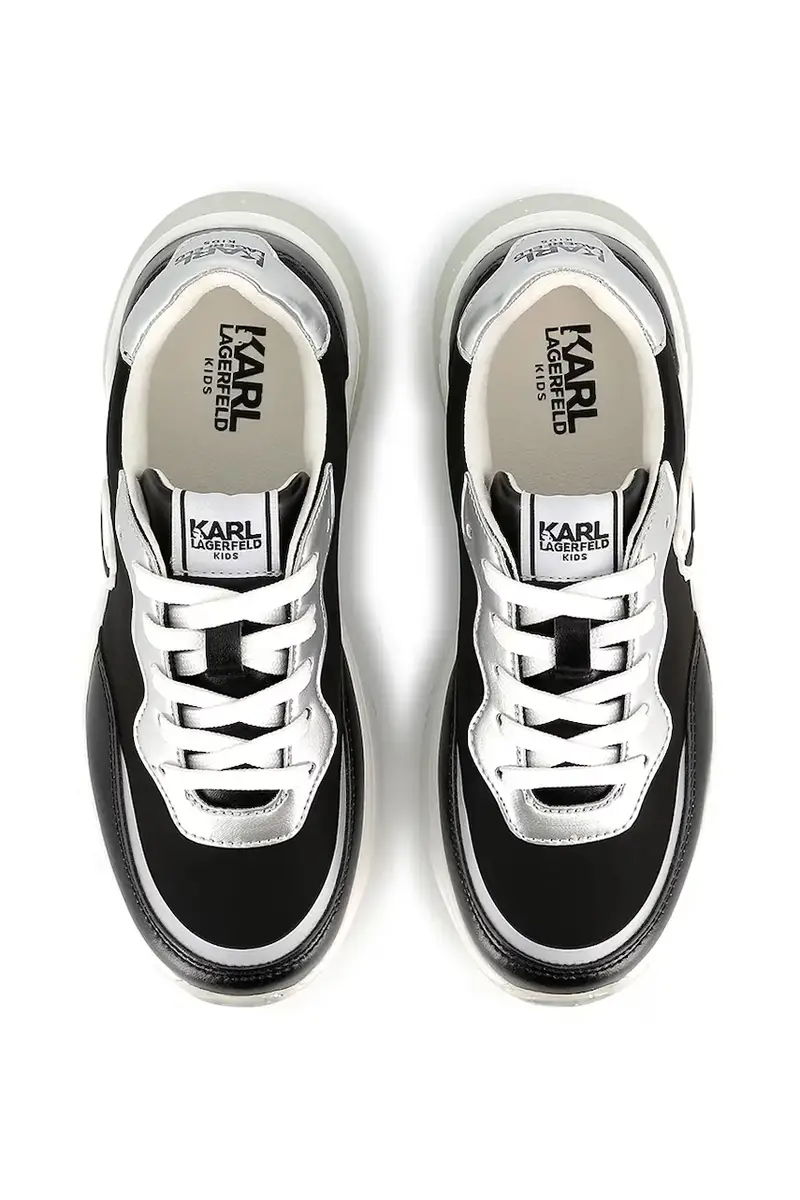 Karl Lagerfeld Scarpe da ginnastica Nero 3336630 miniatura 4