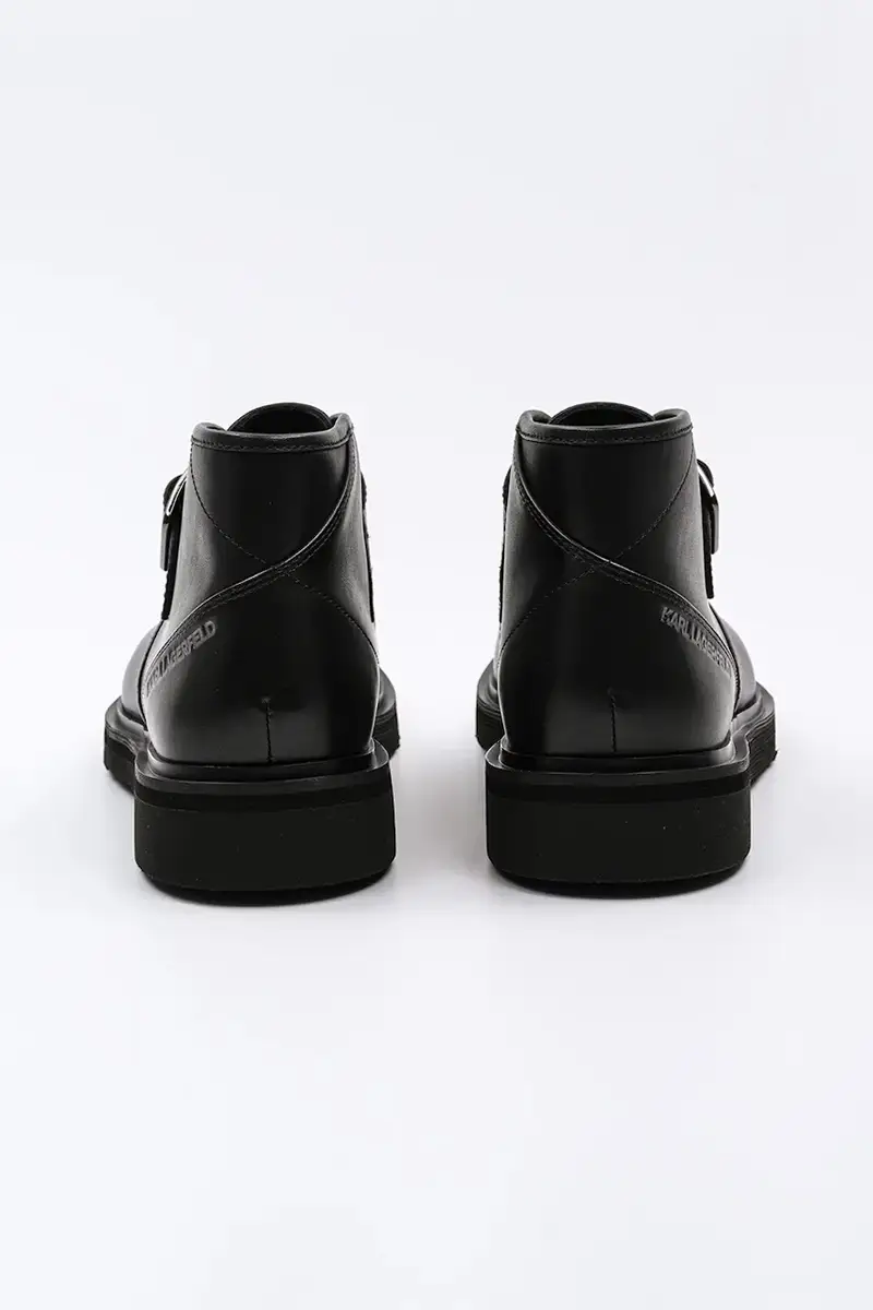 scarpe in pelle KARNABY uomo colore nero KL10330 miniatura 3