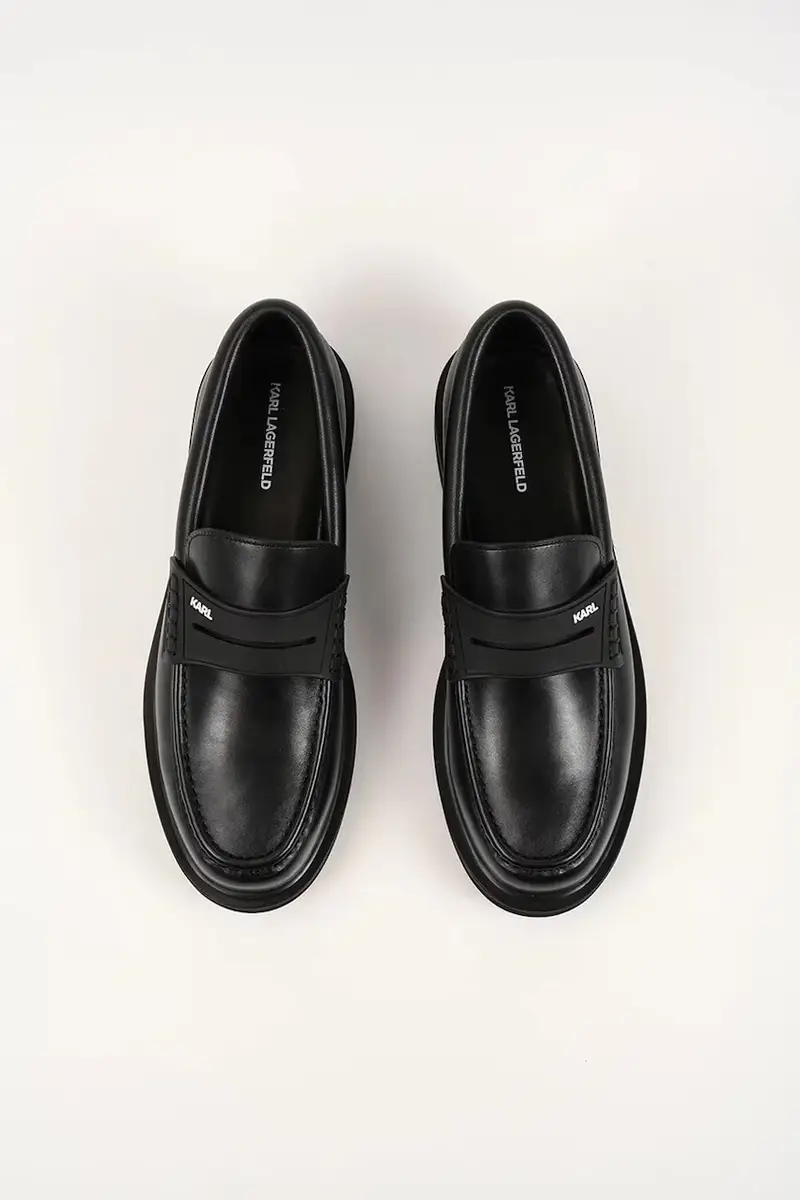 scarpe in pelle KINGSTON uomo colore nero KL12213 miniatura 4