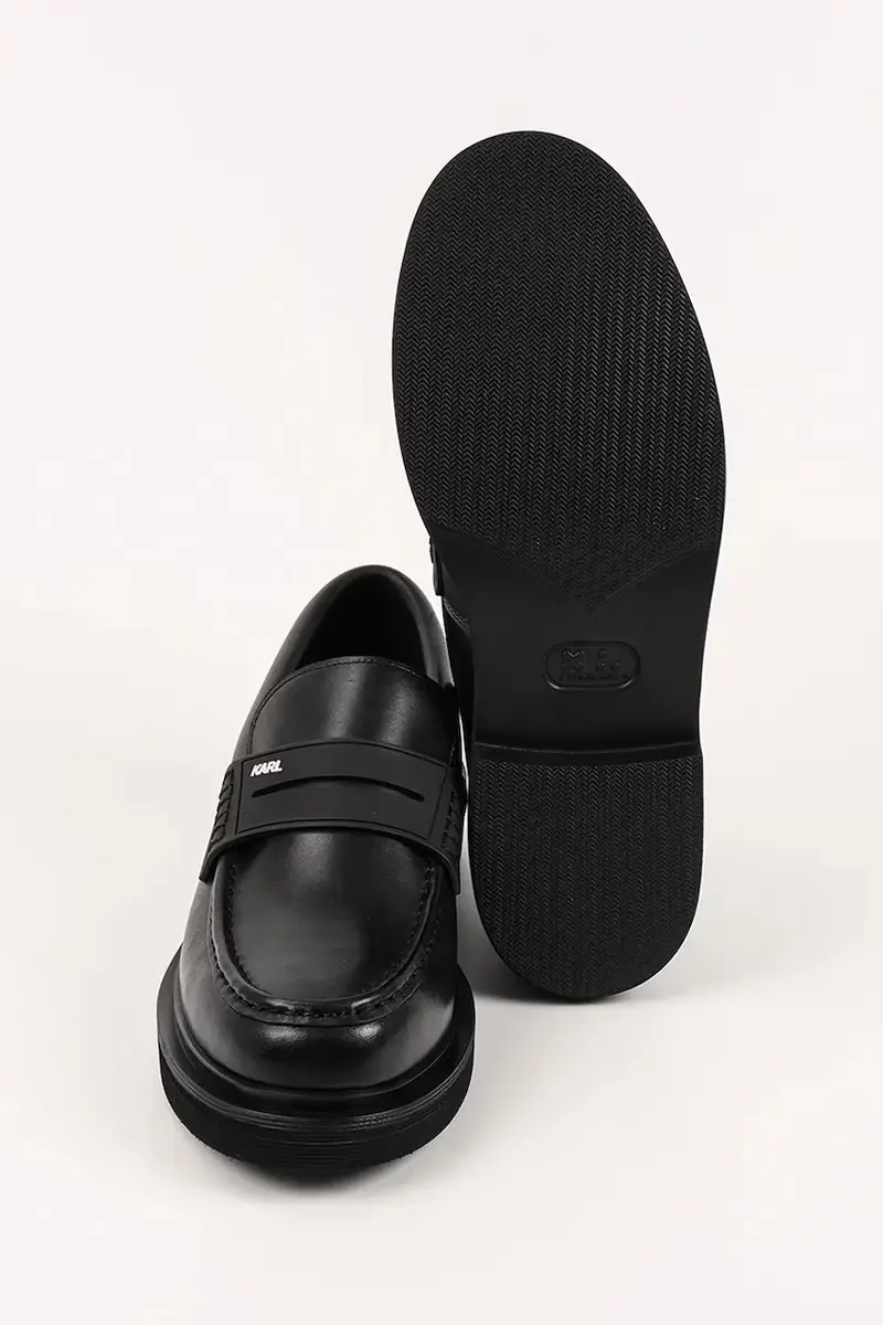 scarpe in pelle KINGSTON uomo colore nero KL12213 miniatura 5